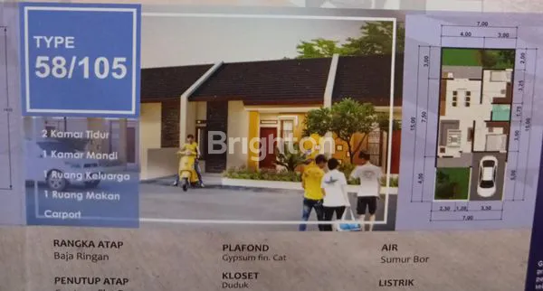 image DIJUAL RUMAH DI PERUMAHAN PURI MELIA ASRI (2)