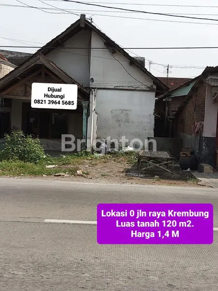 RUMAH LOKASI SANGAT STRATEGIS. 0 JALAN RAYA KREMBUNG SIDOARJO.