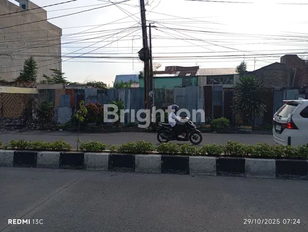 TANAH SIAP BANGUN DI JALAN PROTOKOL  MANDALA BY PASS, MEDAN TEMBUNG