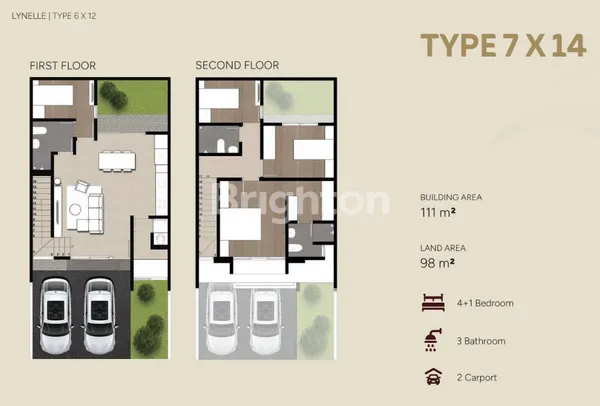 image [PROMO AKHIR TAHUN] RUMAH MEWAH 4+1 BEDROOM DI VIRÈYA BSD - LT 98M² - 125M², HARGA MULAI 2.6M-AN (7)
