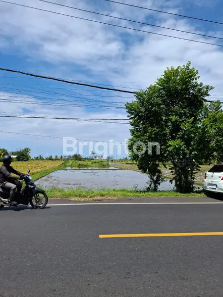 DIJUAL TANAH 0 KM DI JALAN RAYA UTAMA DENPASAR -NEGARA