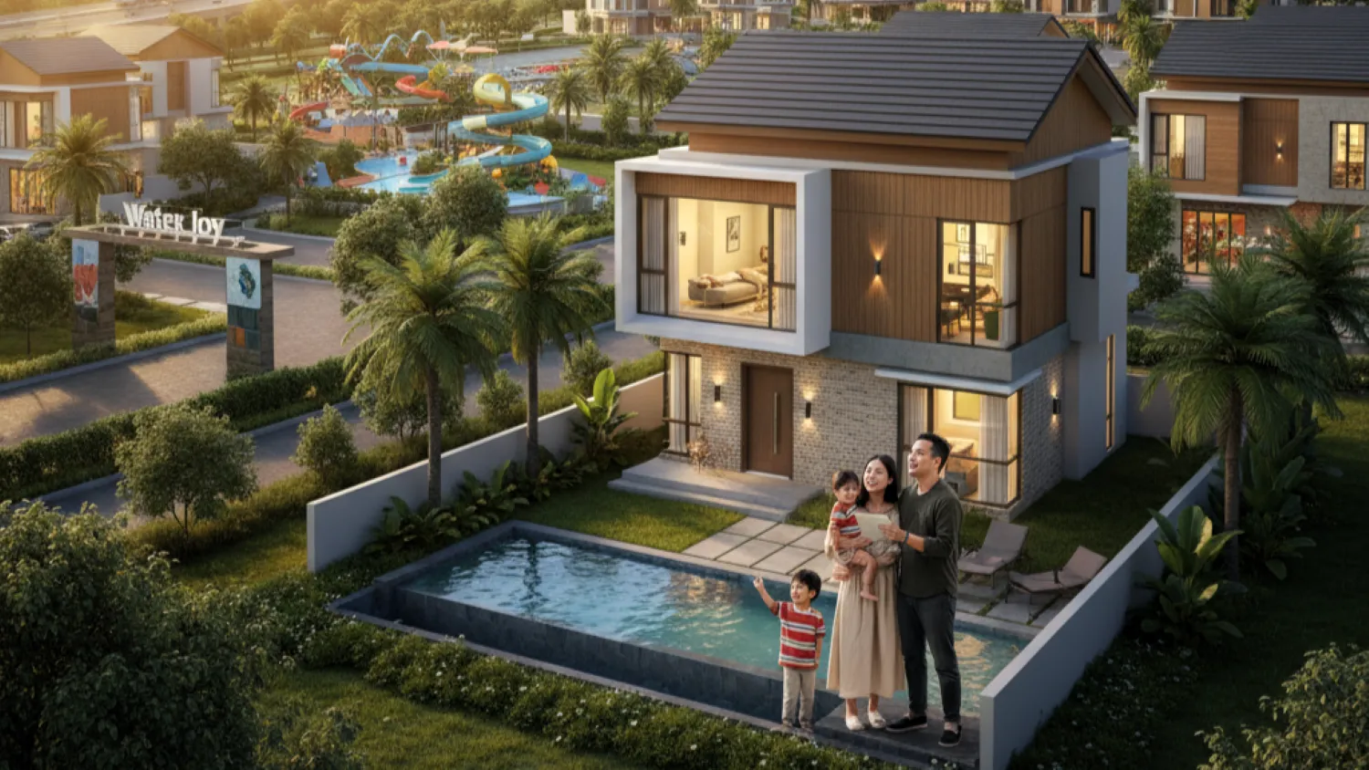 rumah dijual harvest city cluster cibubur 1