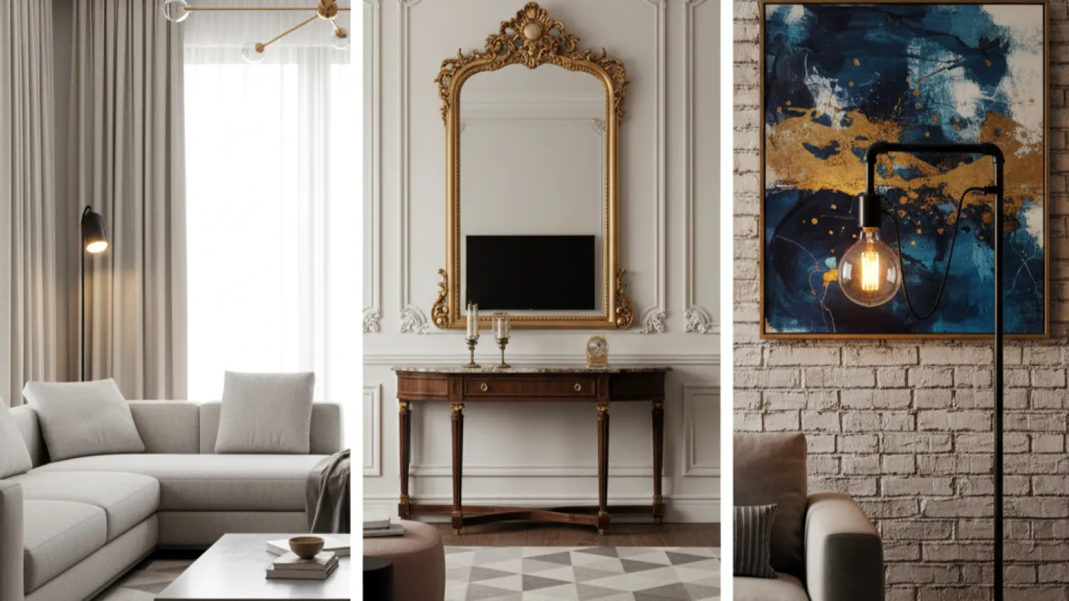 panduan desain interior ruang keluarga mewah 10