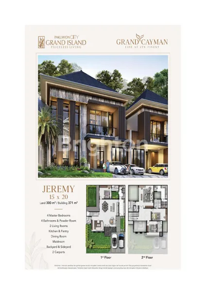 image DIJUAL RUMAH BARU DI CLUSTER BARU GRAND CAYMAN - GRAND ISLAND PAKUWON CITY SURABAYA (1)