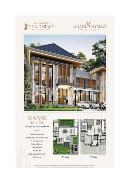 image DIJUAL RUMAH BARU DI CLUSTER BARU GRAND CAYMAN - GRAND ISLAND PAKUWON CITY SURABAYA (1)