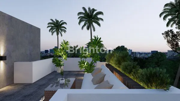 image RUMAH MODERN BANGUNAN MANDIRI DI BSD CITY ADA ROOFTOP (4)