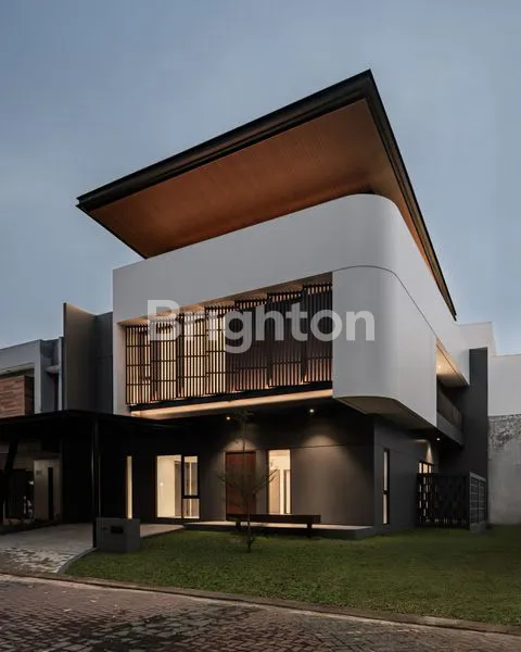 image RUMAH CANTIK UNIK BANGUNAN MANDIRI  BSD CITY  (1)