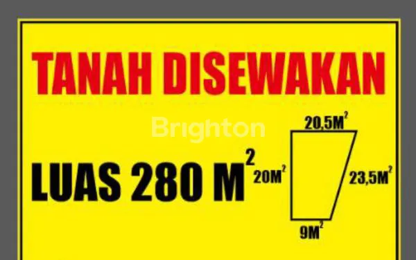 TANAH SIAP PAKAI DISEWAKAN DI LOKASI STRATEGIS SURABAYA TIMUR