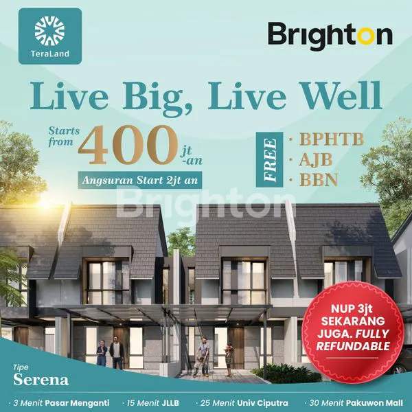 TERALAND RUMAH 40OJT-AAN DG 50++ FASILITAS