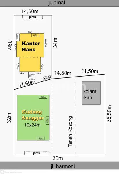 image GEDUNG KANTOR SELUAS 1600 METER DI TEMPAT  YANG SANGAT STRATEGIS DI JL.AMAL MEDAN, SANGAT COCOK UNTUK KANTOR PERBANKAN, KLINIK, HOTEL DLL (2)