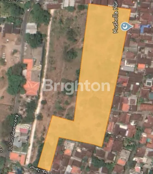 TANAH SEWA PREMIUM 1 HEKTAR DI JALAN PURI GRENCENG ALIT KUTA