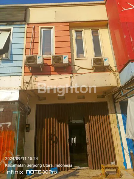 HARGA TERBAIK!! RUKO 2 LANTAI LOKASI STRATEGIS N DEPAN JALAN RAYA UTAMA