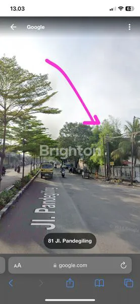 image HITUNG TANAH (ADA BANGUNAN) POJOK DERETAN HOTEL SANTIKA KOTA SURABAYA (2)