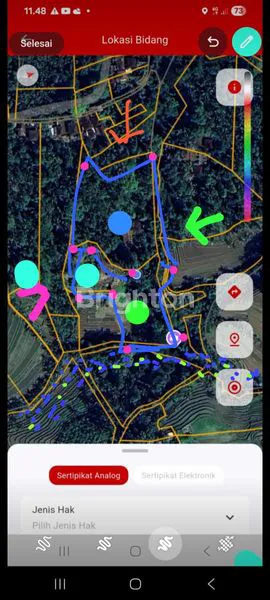 image DIJUAL TANAH VIEW AIR TERJUN DAN PERSAWAHAN DI TABANAN (8)