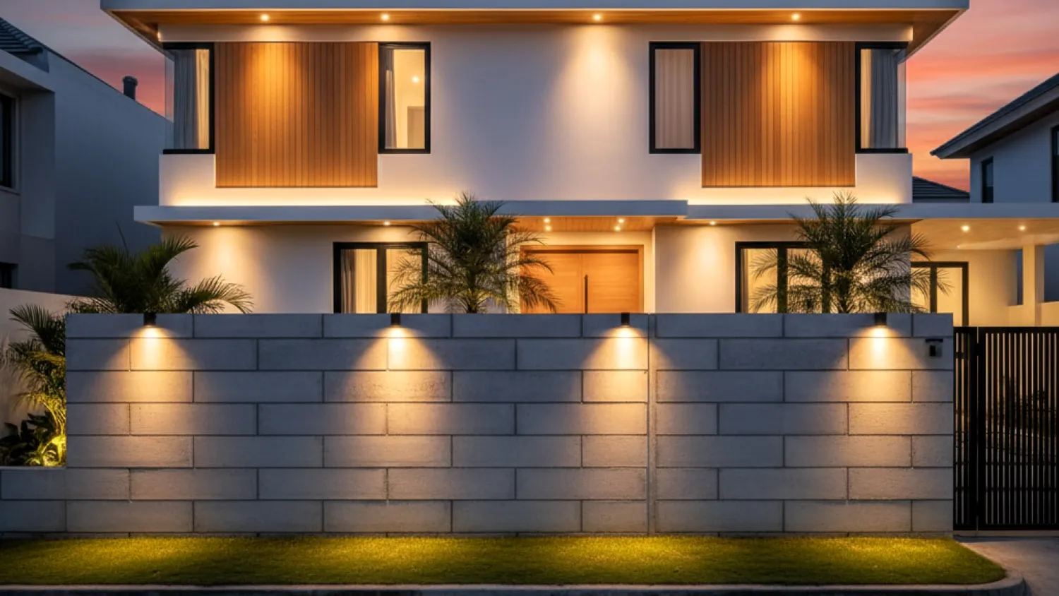 pagar rumah minimalis modern estetik panduan desain 4