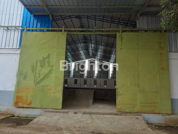 GUDANG BARU 1500M² 3 MENIT KE TOL CIBINONG