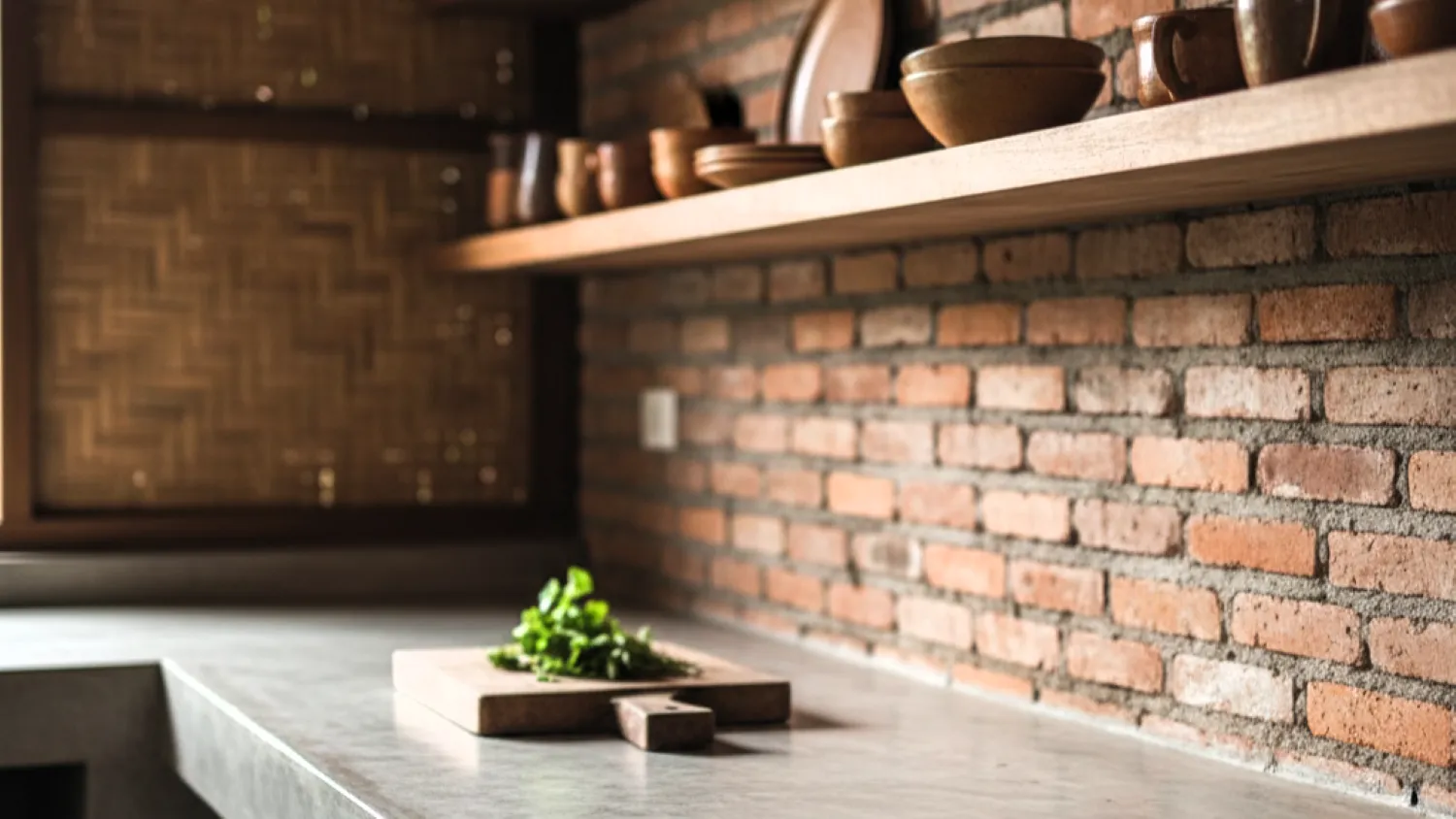 inspirasi dapur sederhana di kampung nilai jual rumah 4 material alam yang jujur