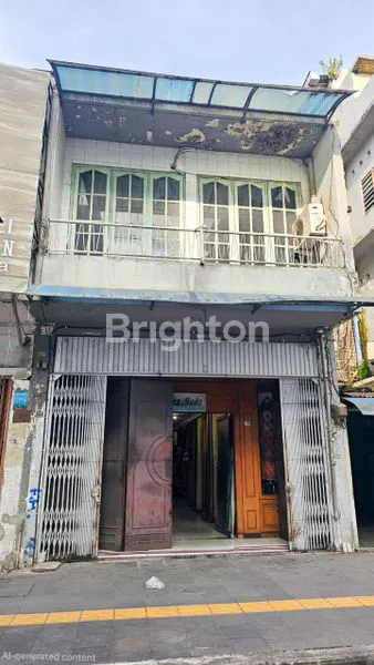 RUKO BISNIS 2 TINGKAT LEBAR 4,7MTR DI TITIK LOKASI PREMIUM - DI JANTUNG BISNIS KOTA MEDAN - DEKAT PAJAK IKAN LAMA PUSAT GROSIR KAIN MEDAN JL PERNIAGAAN , MEDAN KESAWAN