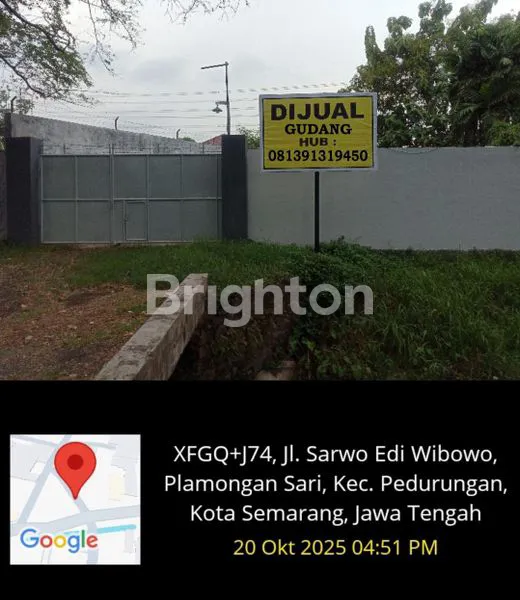image BANGUNAN DAN LAHAN GUDANG DIJUAL CEPAT (1)