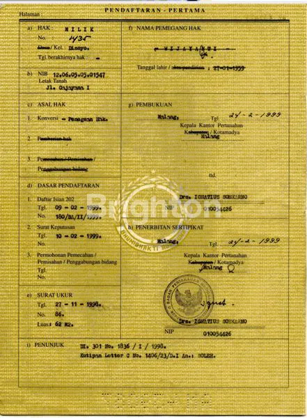 image RUMAH 2 LANTAI DI TENGAH KOTA MALANG, GAJAYANA SUMBERSARI KOTA MALANG (5)