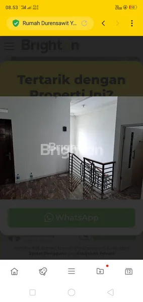 image DIJUAL RUMAH MURAH DAN  MODERN 2 LANTAI DIKAWASAN LOKASI STRATEGIS DUREN SAWIT JAKARTA TIMUR  (3)