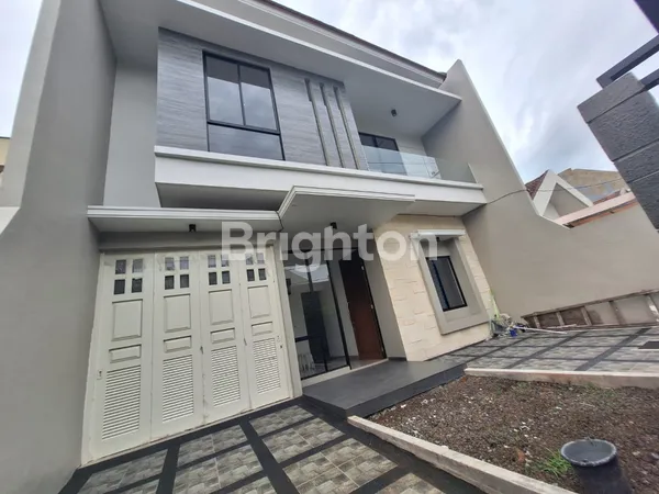 image LANGKA MANYAR LUAS 200 BARU GRESS 2LT FULL DEKAT DHARMAHUSADA, KERTAJAYA,RAYA MERR ONE GATE SISTEM (1)