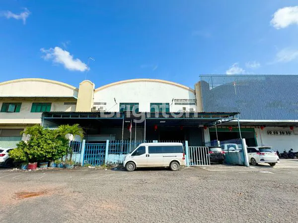 DISEWAKAN GUDANG DIKAWASAN INDUSTRI BATU AMPAR