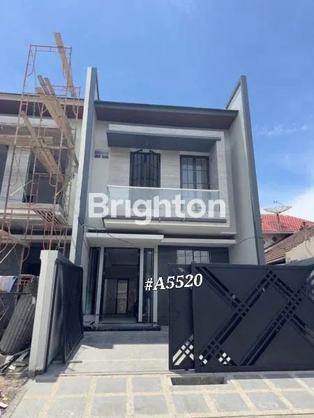 [A5520] MANYAR RUMAH BARU 2 LANTAI DEKAT KERTAJAYA DHARMAHUSADA PAKUWON CITY MERR ARAYA