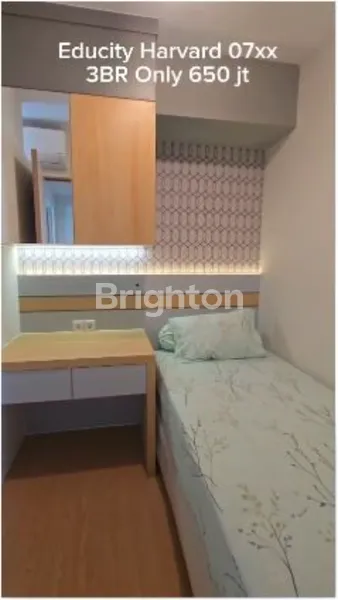 image READY UNIT APARTMENT 3 BR KAWASAN PREMIUM EDUCITY HARVARD PAKUWON CITY SURABAYA (3)