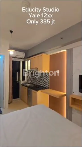 image READY UNIT APARTMENT STUDIO TYPE KAWASAN PREMIUM EDUCITY YALE PAKUWON CITY SURABAYA (3)