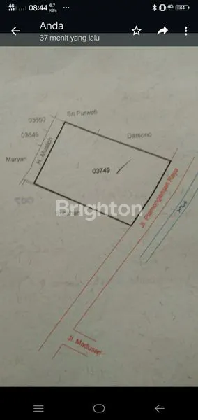 image INVESTASI TANAH PLAMONGANSARI, HARGA MENARIK (6)