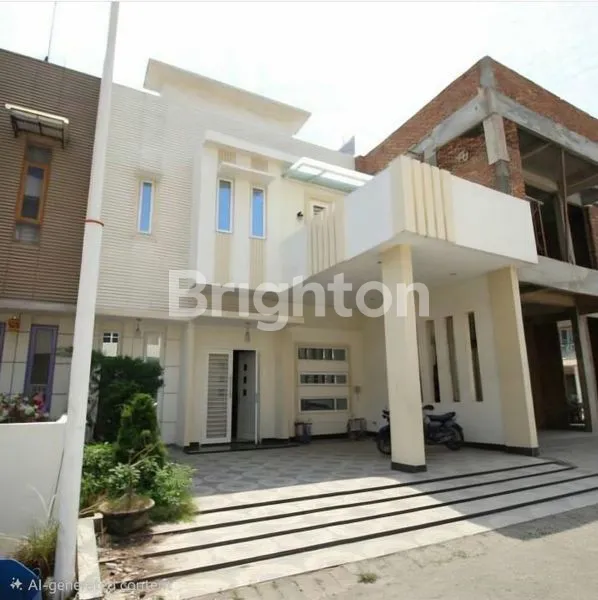 image RUMAH MEWAH LEBAR 8 MTR - SIAP HUNI - SEMI FURNISHED - DI KOMPLEK FULL FASILITAS - MUTIARA RESIDENCE, PERCUT SEI TUAN (1)