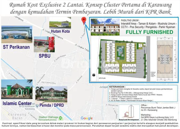 image RUMAH KOST STRATEGIS FULL FURNISH HARGA MURAH  (2)
