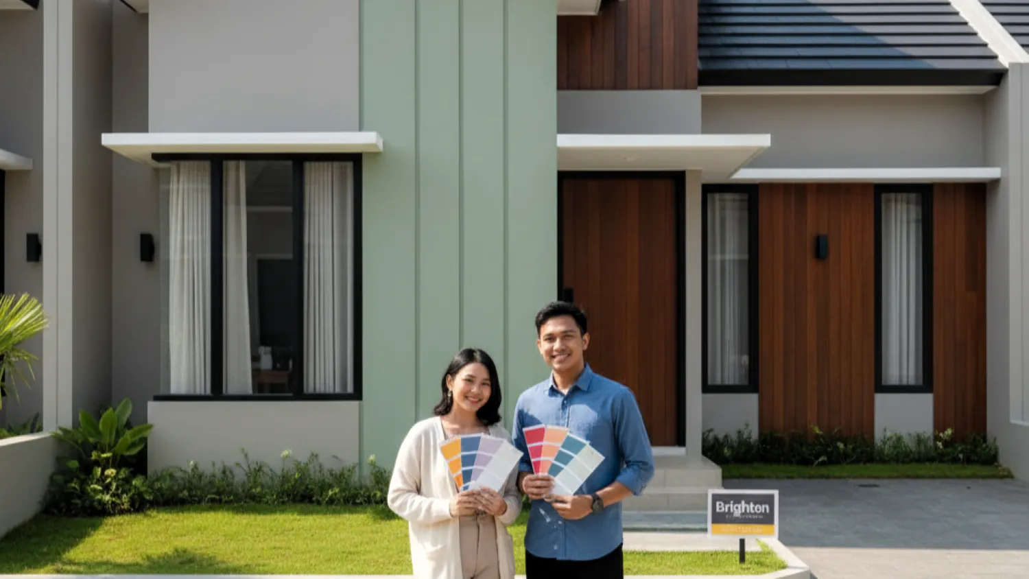 tren cat rumah minimalis terbaru nilai properti 6 tren palet warna