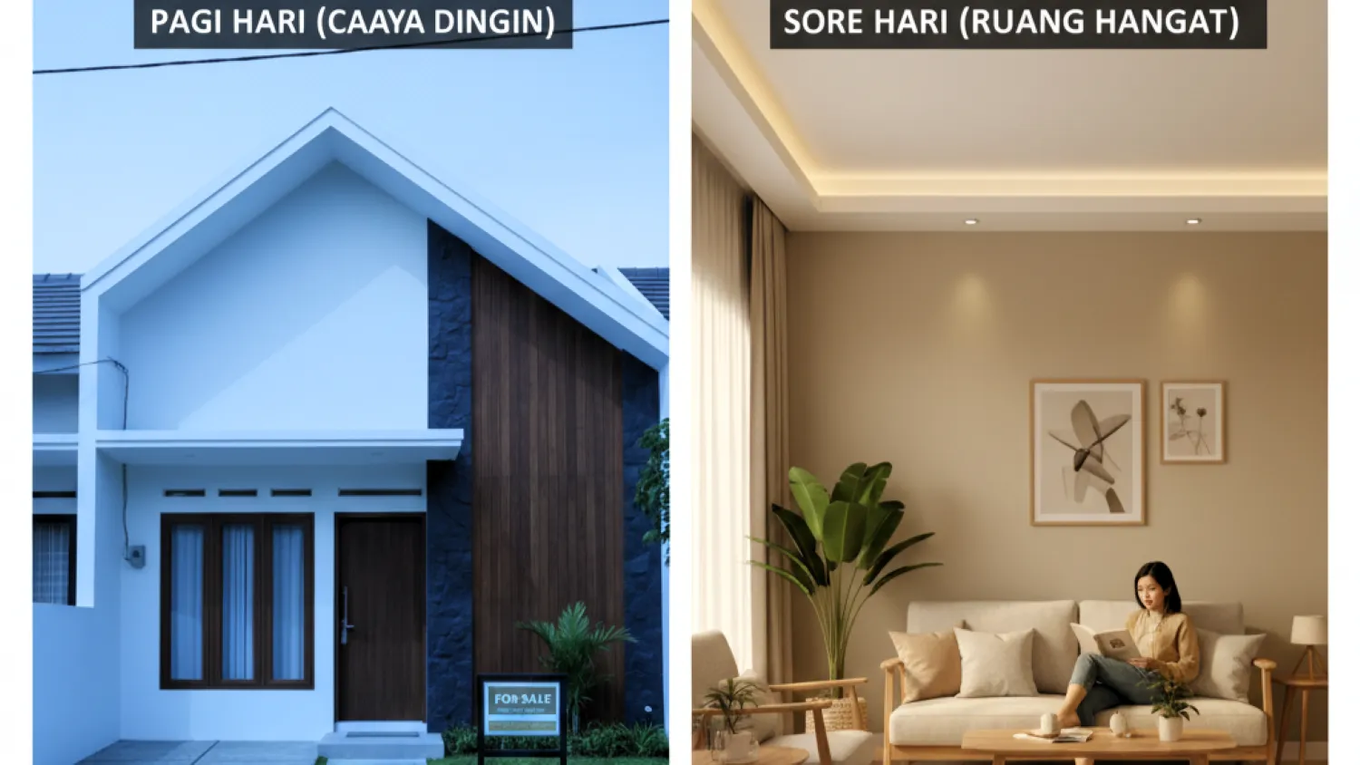 tren cat rumah minimalis terbaru nilai properti 18 pahami pencahayaan alami