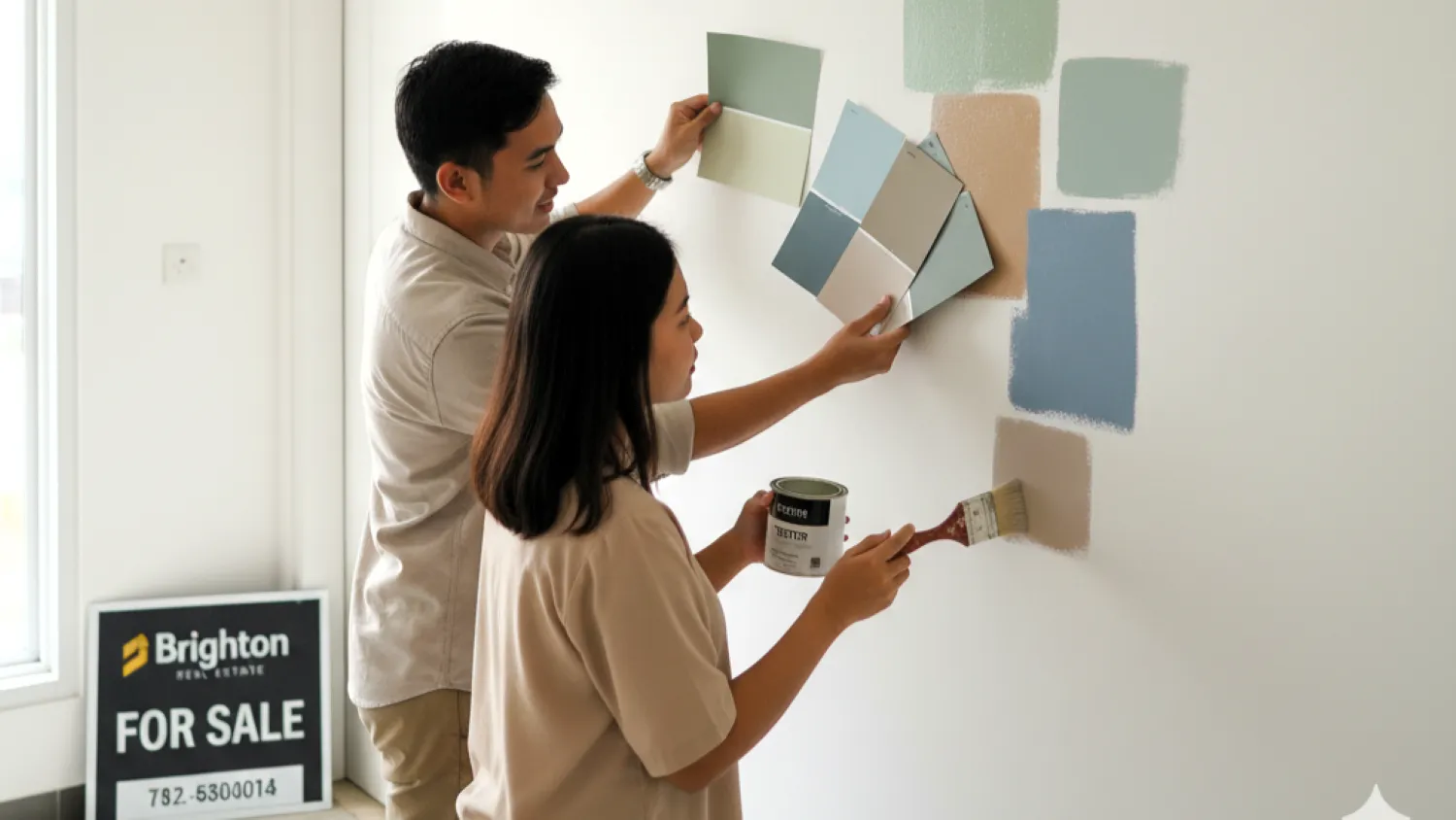 tren cat rumah minimalis terbaru nilai properti 19 gunakan sampel cat