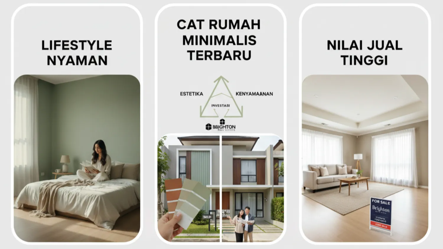 tren cat rumah minimalis terbaru nilai properti 21 kesimpulan