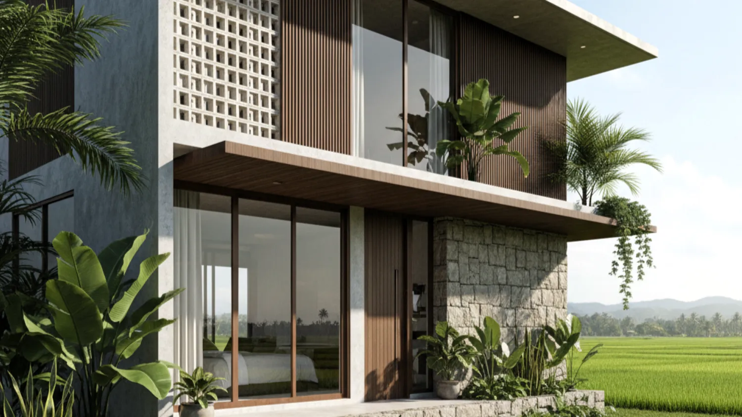 rumah sederhana di desa desain investasi gaya hidup 10