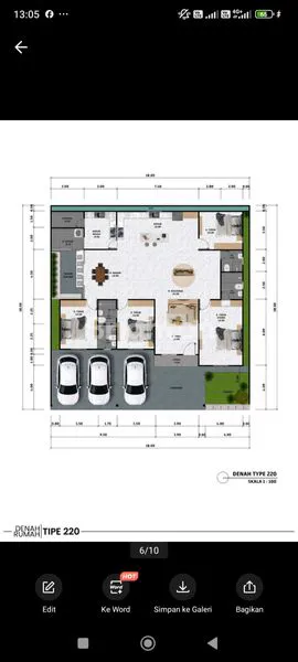 image CLUSTER MEWAH DAUN HIJAU 3 TUPE 220 SERDAM KUBU RAYA (2)