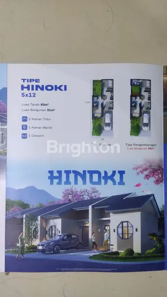 image RUMAH MILLENIAL 2 KT TIPE HINOKI DI PODOMORO, BUAHBATU (4)