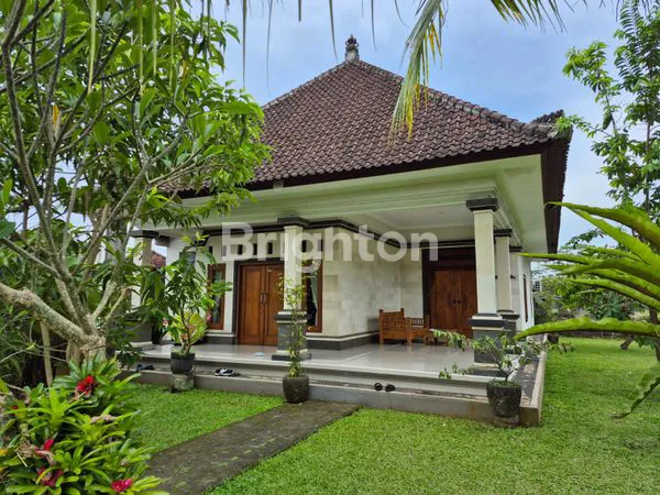 RUMAH SUASANA ASRI PEDESAAN DENGAN HALAMAN LUAS DI PETEMON PEJENG KELOD