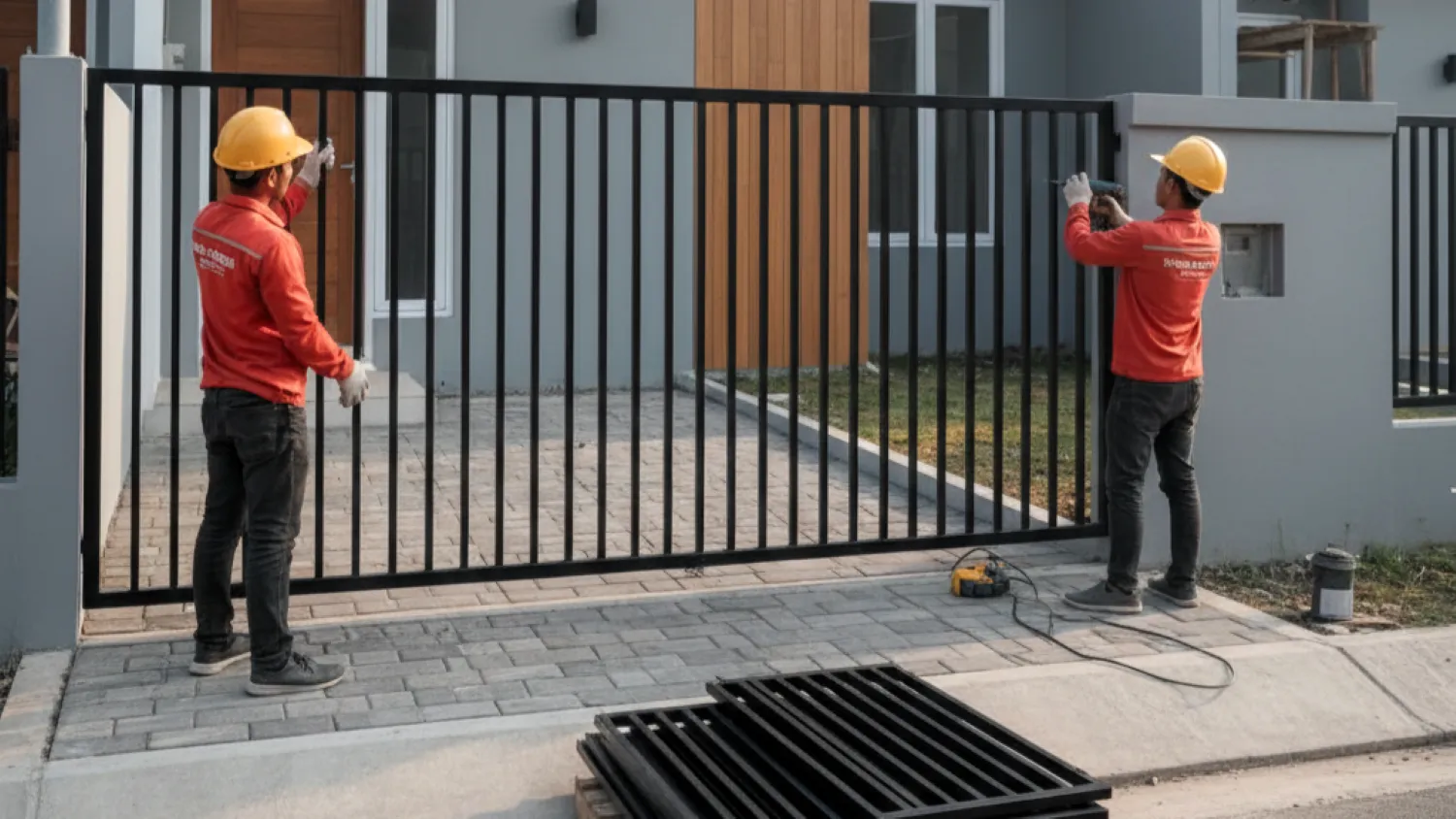 pagar dari baja ringan nilai jual rumah investasi 6 efisiensi pemasangan