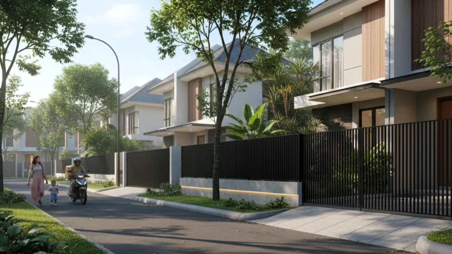 pagar dari baja ringan nilai jual rumah investasi 9 integrasi pagar