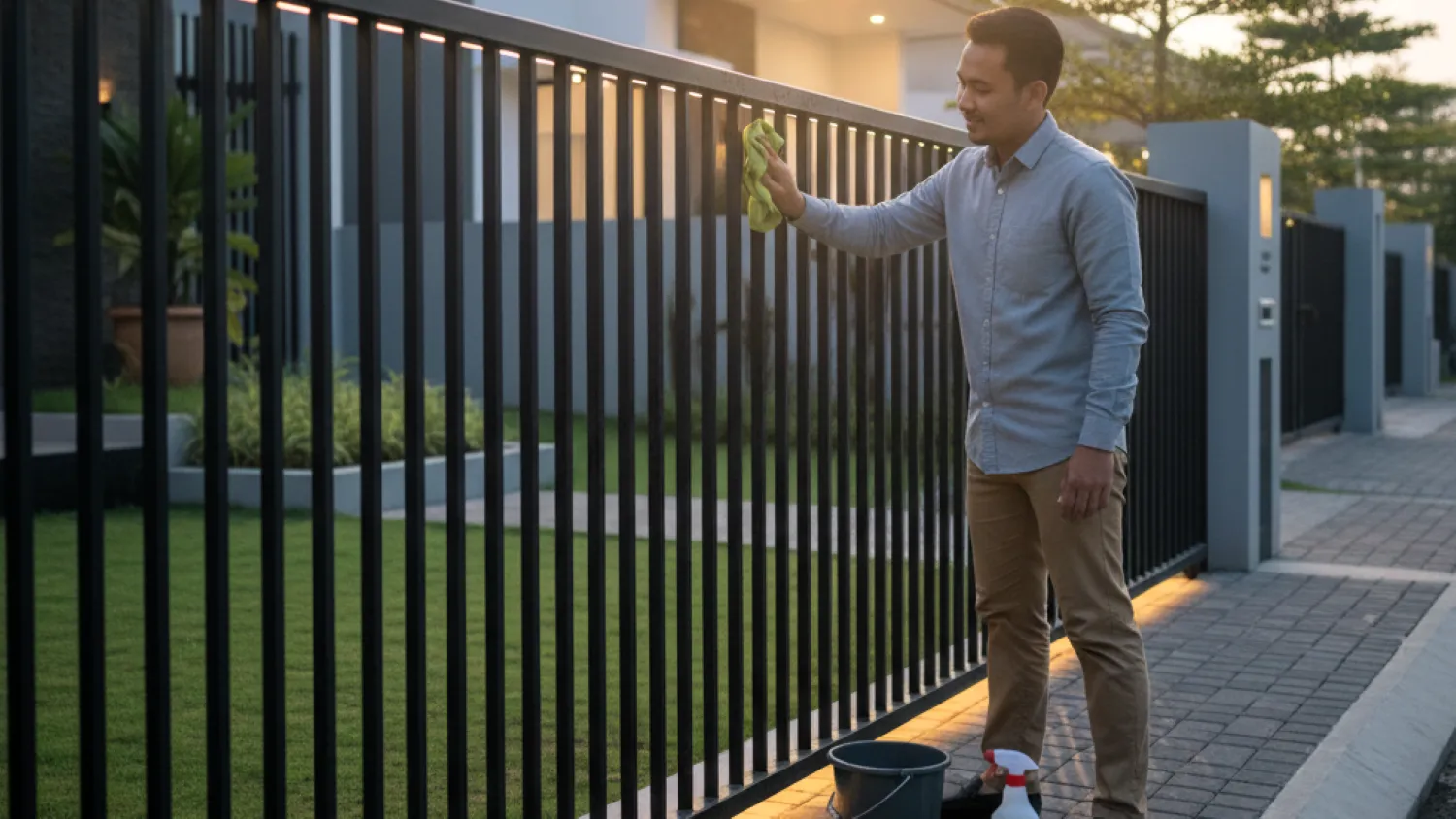 pagar dari baja ringan nilai jual rumah investasi 12 perawatan minimalis