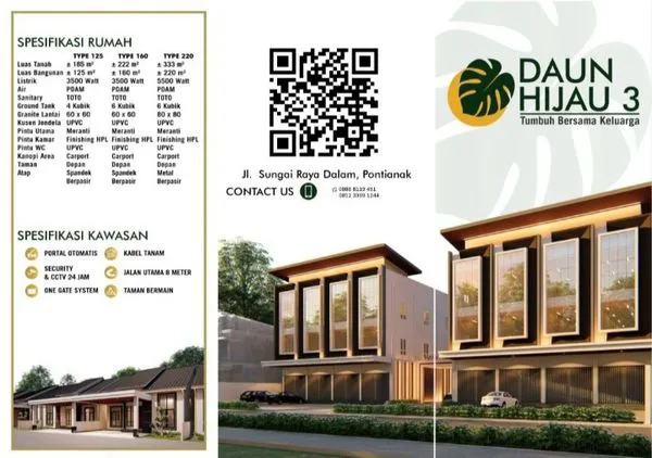 Gambar Property RUKO FULL BETON 4 LANTAI DAUN HIJAU SUNGAI RAYA DALAM KUBU RAYA