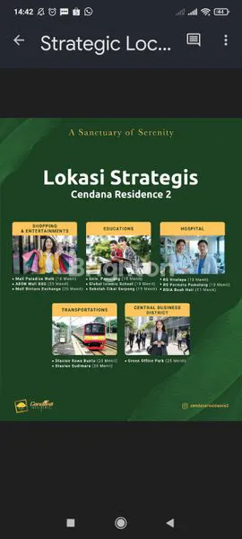 image TOWNHOUSE MODERN DI KARAWACI, 3KT 2KM (3)