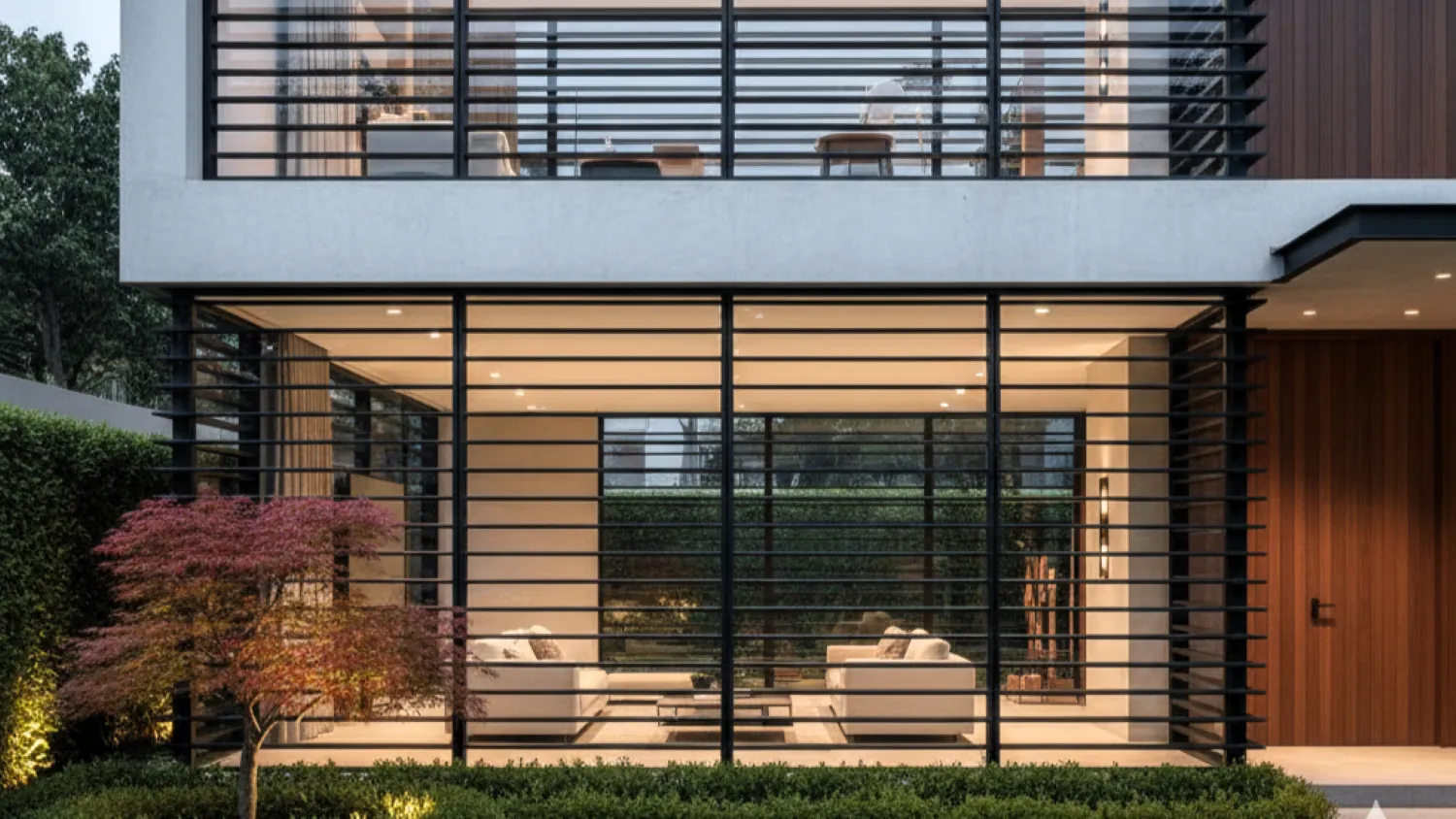 10 model teralis jendela minimalis terbaru 3 desain garis horizontal