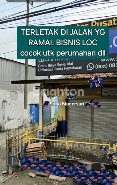 image JUAL TANAH BONUS RUMAH. LT.3000M2 LOKASI BISNIS RAMAI, JALAN KEMBAR, DI JL BANYU URIP SURABAYA (2)