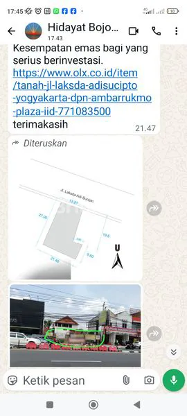 image DIJUAL TANAH STRATEGIS JALAN SOLO JOGJA DIBAWAH PASAR  (2)