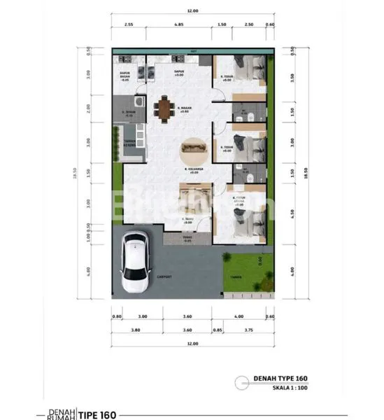 image CLUSTER MEWAH DAUN HIJAU 3  TYPE 160 SUNGAI RAYA DALAM KUBU RAYA (5)